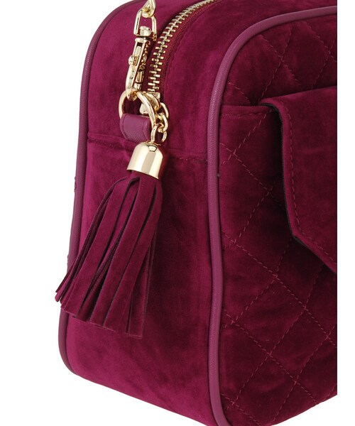 EVRIS（エヴリス）の「ベロアキルティングＢＡＧ（バッグ・レディース・ブラック/グリーン/パープル・F）」の14枚目の写真