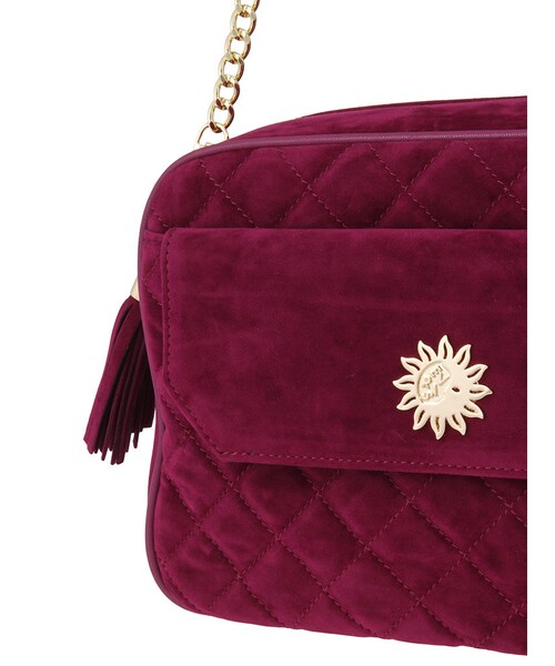 EVRIS（エヴリス）の「ベロアキルティングＢＡＧ（バッグ・レディース・ブラック/グリーン/パープル・F）」の11枚目の写真