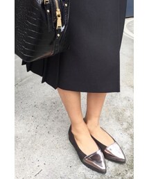 LE TALON | ポインテッドアツゾコキリカエフラット◆(シューズ)