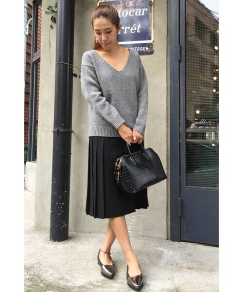 LE TALON(ルタロン)の「ポインテッドアツゾコキリカエフラット◆(シューズ・レディース・ブラック/ブラウン/シルバー・35.5/36/36.5/37/37.5/38)」の14枚目の写真