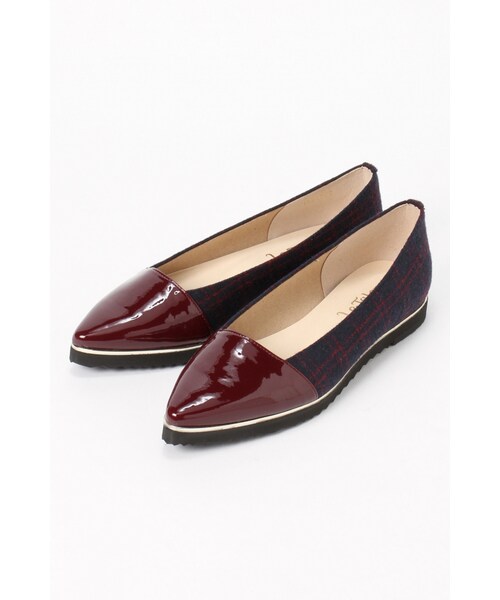 LE TALON(ルタロン)の「ポインテッドアツゾコキリカエフラット◆(シューズ・レディース・ブラック/ブラウン/シルバー・35.5/36/36.5/37/37.5/38)」の2枚目の写真