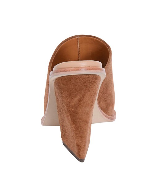 LAGUNAMOON（ラグナムーン）の「トライアングルヒール clogサンダル（シューズ・レディース・ブラック/マスタード/ブラウン・XS/S/M）」の7枚目の写真