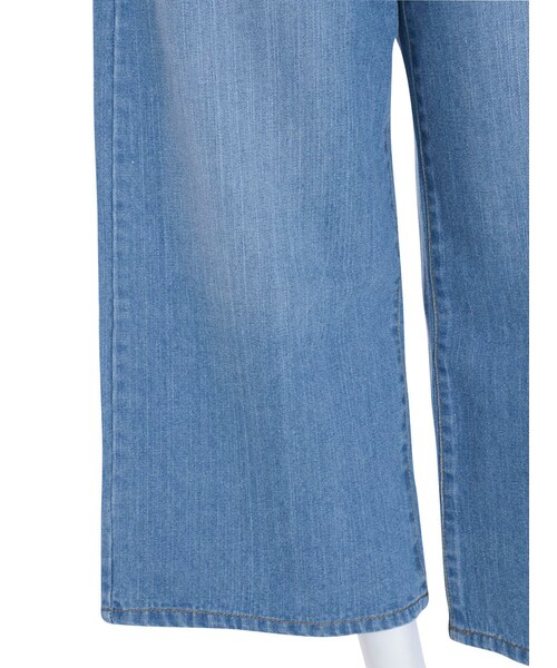 MERCURYDUO（マーキュリーデュオ）の「【DUO】 ワイドデニムパンツ（パンツ・レディース・ブルー/アイスブルー）」の20枚目の写真