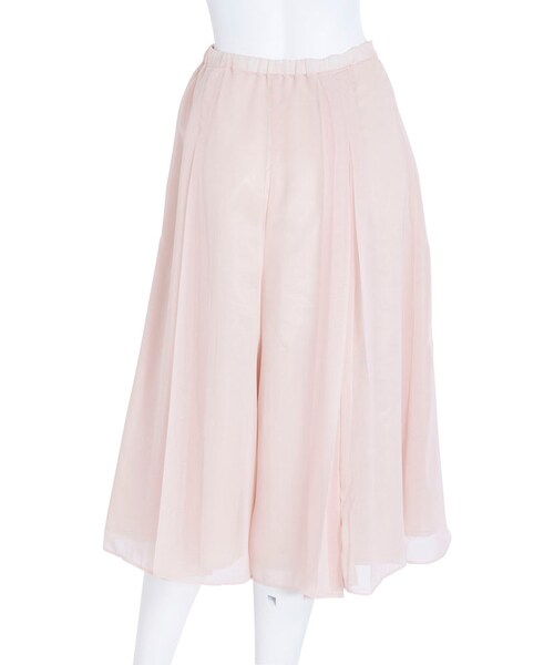 MERCURYDUO(マーキュリーデュオ)の「【BSC】 ラップ風プリーツガウチョパンツ(パンツ・レディース・オフホワイト/アイスブルー/ベージュ)」の19枚目の写真