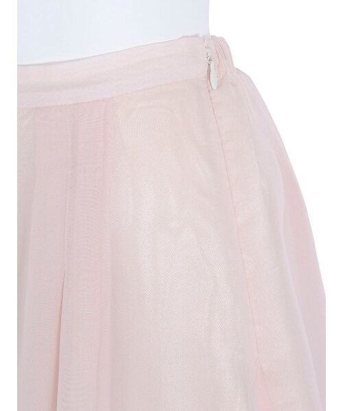 MERCURYDUO(マーキュリーデュオ)の「【BSC】 ラップ風プリーツガウチョパンツ(パンツ・レディース・オフホワイト/アイスブルー/ベージュ)」の22枚目の写真