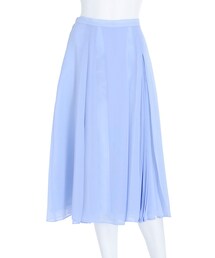 MERCURYDUO | 【BSC】 ラップ風プリーツガウチョパンツ(パンツ)