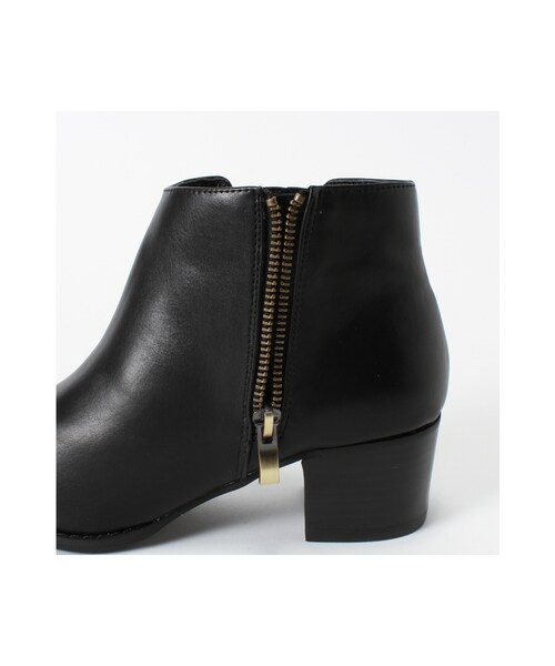 LE TALON(ルタロン)の「5CM サイドジップフトヒールショート(シューズ・レディース・ブラック/ブラック A/キャメル・35.5/36.5/37.5/38)」の10枚目の写真