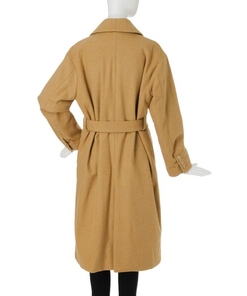 MURUA（ムルーア）の「【CASUAL】ショールカラーガウンコート（ジャケット/アウター・レディース・グレー/ブラック/キャメル・F）」の7枚目の写真