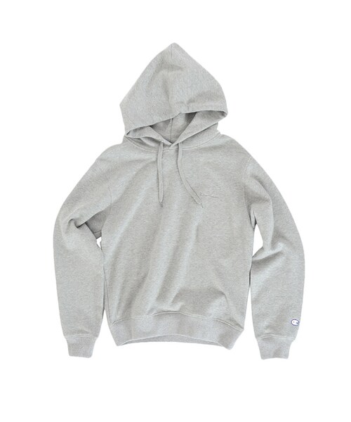 Ungrid（アングリッド）の「Championフーデッドスウェット（トップス・レディース・オフホワイト/グレー/ネイビー・F）」の4枚目の写真