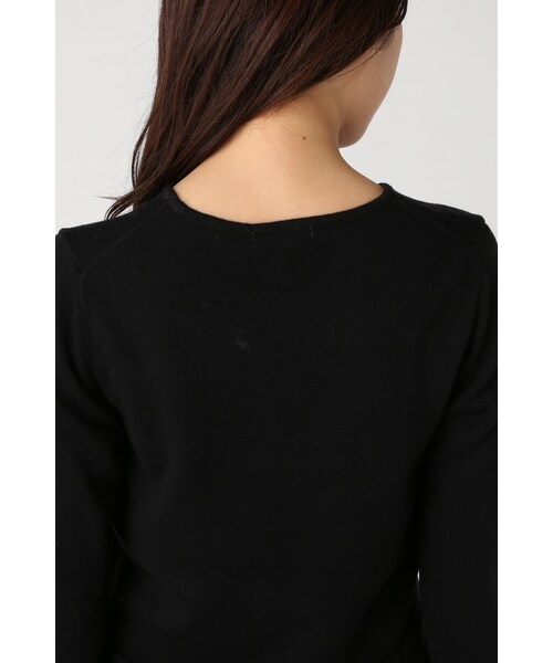 La TOTALITE（ラトータリテ）の「セミソモウ ペプラムプルオーバー◆（トップス・レディース・ブラック/ホワイト/パープル・フリー）」の8枚目の写真