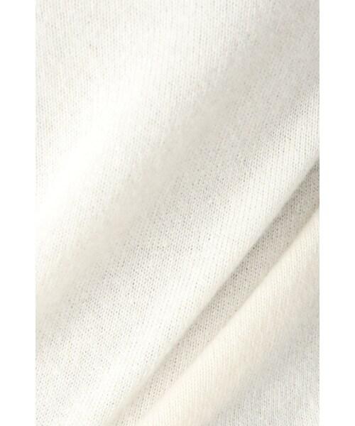 La TOTALITE（ラトータリテ）の「カシミヤ クループルオーバー◆（トップス・レディース・グレー/ホワイト/ピンク A・フリー）」の12枚目の写真