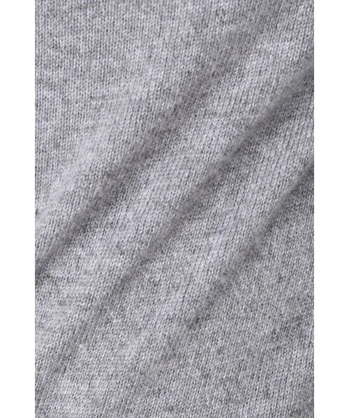 La TOTALITE（ラトータリテ）の「カシミヤ クループルオーバー◆（トップス・レディース・グレー/ホワイト/ピンク A・フリー）」の11枚目の写真
