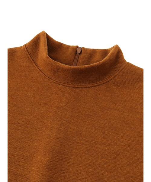 w closet（ダブルクローゼット）の「ニットソー袖ギャザープルオーバー（トップス・レディース・オフホワイト/グレー/キャメル/チャコール・FREE）」の8枚目の写真