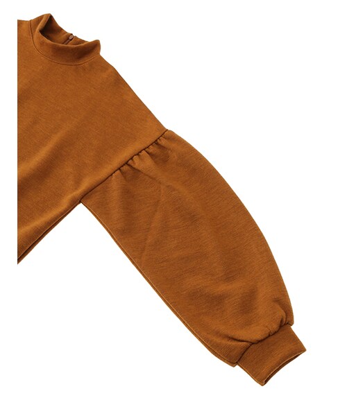 w closet（ダブルクローゼット）の「ニットソー袖ギャザープルオーバー（トップス・レディース・オフホワイト/グレー/キャメル/チャコール・FREE）」の9枚目の写真