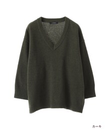 w closet | Vネックワイドニット(トップス)