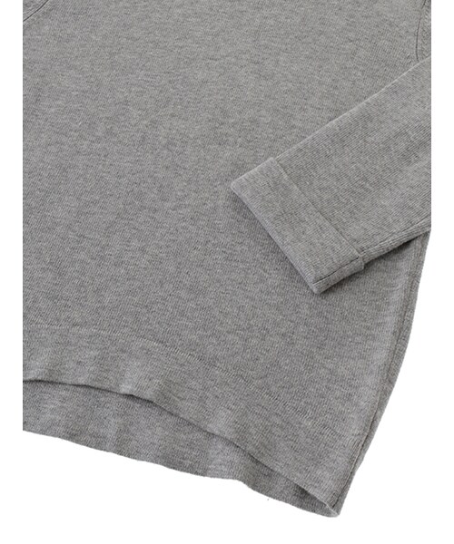 w closet（ダブルクローゼット）の「天竺編みタートルネックニット（トップス・レディース・オフホワイト/グレー/モカ/ブルー・FREE）」の9枚目の写真