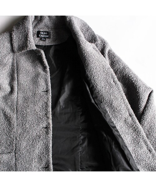 Vintage Clothing(ヴィンテージクロージング)の「MocoMoco Chester Coat(ジャケット/アウター・Grey・One)」の7枚目の写真
