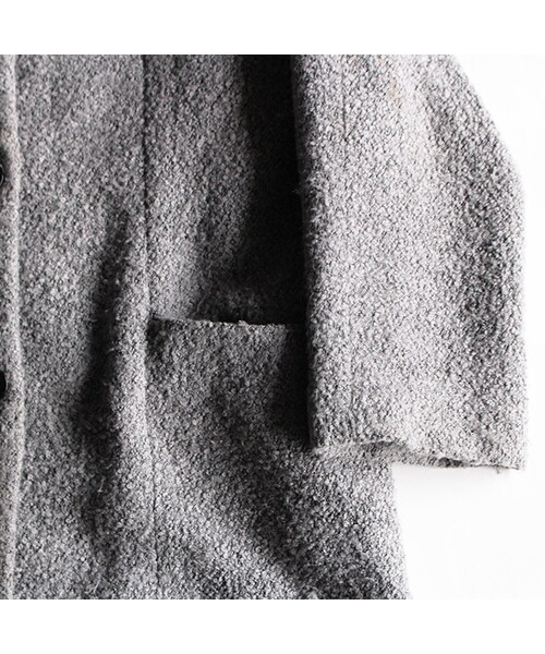 Vintage Clothing(ヴィンテージクロージング)の「MocoMoco Chester Coat(ジャケット/アウター・Grey・One)」の6枚目の写真