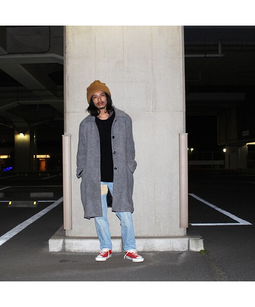 Vintage Clothing(ヴィンテージクロージング)の「MocoMoco Chester Coat(ジャケット/アウター・Grey・One)」の9枚目の写真