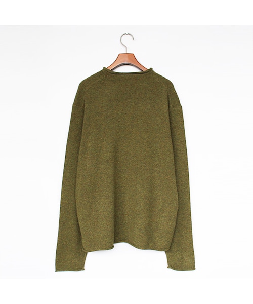 Vintage Clothing（ヴィンテージクロージング）の「Roll Neck Knit（トップス・Yellow green・One）」の2枚目の写真