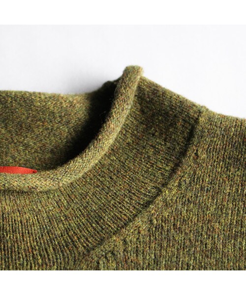 Vintage Clothing（ヴィンテージクロージング）の「Roll Neck Knit（トップス・Yellow green・One）」の4枚目の写真