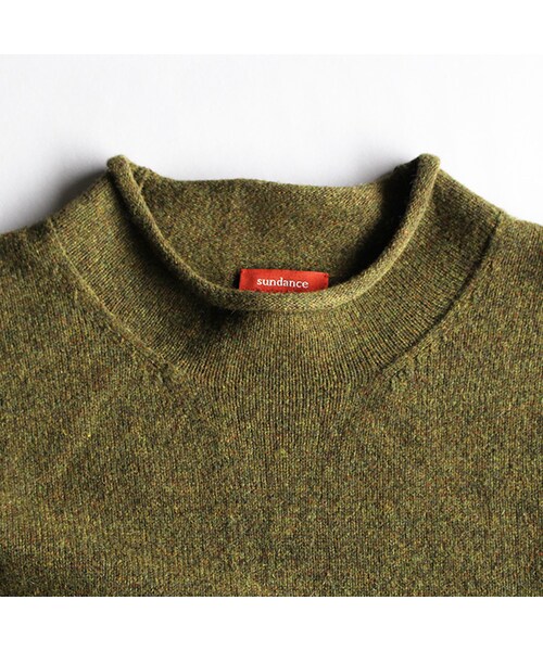Vintage Clothing（ヴィンテージクロージング）の「Roll Neck Knit（トップス・Yellow green・One）」の3枚目の写真