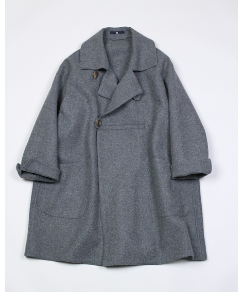45R（フォーティファイブアール）の「メリノ二重織ハーフコート