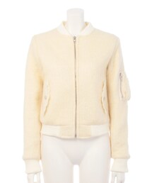 lilLilly | パステルウールフリルブルゾン(ジャケット/アウター)