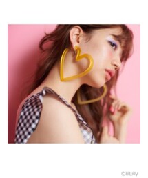 lilLilly　BIGハートピアス lilLilly BIGハートピアス （One-piece | lilLilly official