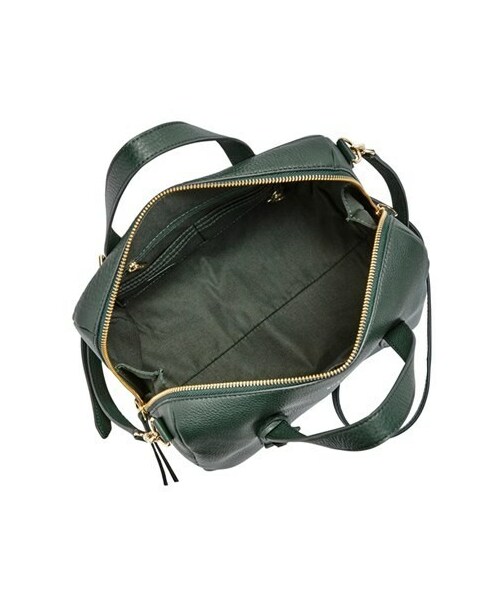 FOSSIL(フォッシル)の「Fossil 'Sydney' Satchel(ショルダーバッグ・レディース・Green/Red・Regular)」の3枚目の写真