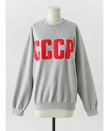 imvely | 赤ロゴスウェット(Tシャツ/カットソー)