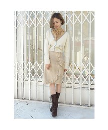 an another angelus | 千鳥柄巻きタイトスカート/an another angelus(スカート)