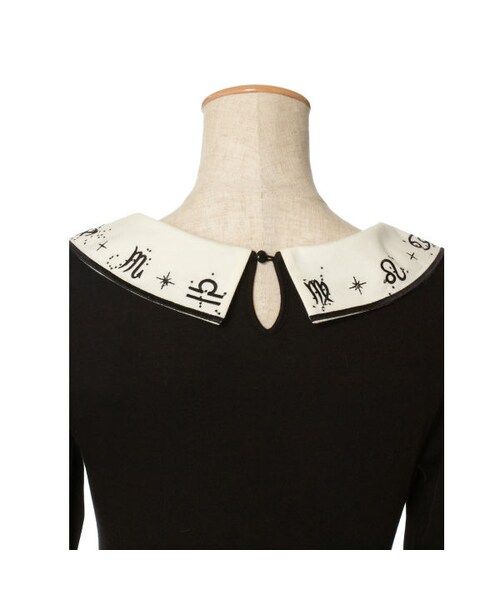 F i.n.t（フィント）の「ホロスコープ刺繍衿ロンT/F i.n.t（Tシャツ/カットソー・レディース・その他）」の3枚目の写真