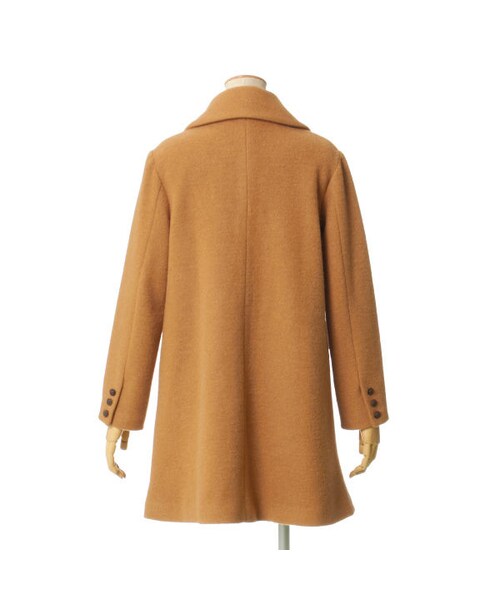 F i.n.t(フィント)の「エアウールビッグカラーコート/F&A(ダウンジャケット/コート・レディース・その他)」の4枚目の写真