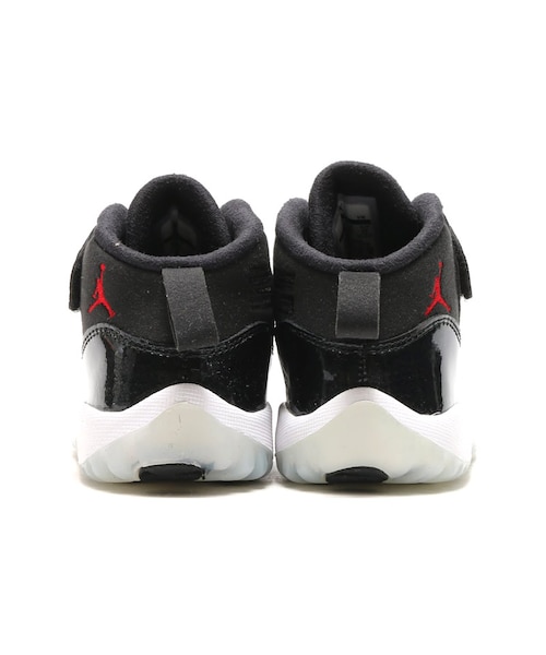 NIKE(ナイキ)の「NIKE JORDAN 11 RETRO BT BLACK/GYM RED-WHITE-ANTHRACITE(シューズ・キッズ・ブラック・13.0cm/14.0cm/15.0cm/16.0cm)」の4枚目の写真