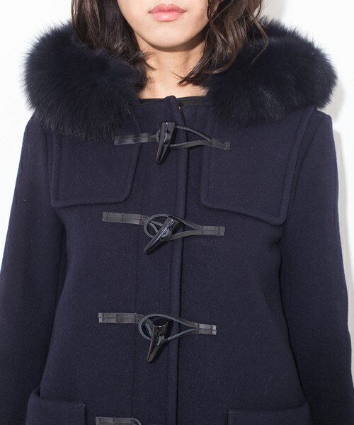 STUDIOUS ダッフルコート ネイビー ブルー STUDIOUS ネイビー ダッフル