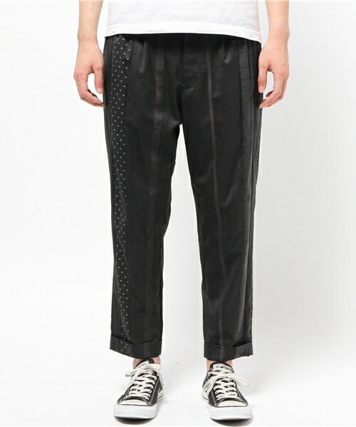 FRAPBOIS（フラボア）の「クラウンスラックス（その他パンツ・メンズ・ネイビー/チャコール・2/3）」の2枚目の写真