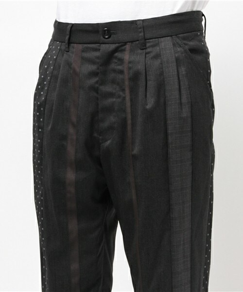 FRAPBOIS（フラボア）の「クラウンスラックス（その他パンツ・メンズ・ネイビー/チャコール・2/3）」の6枚目の写真