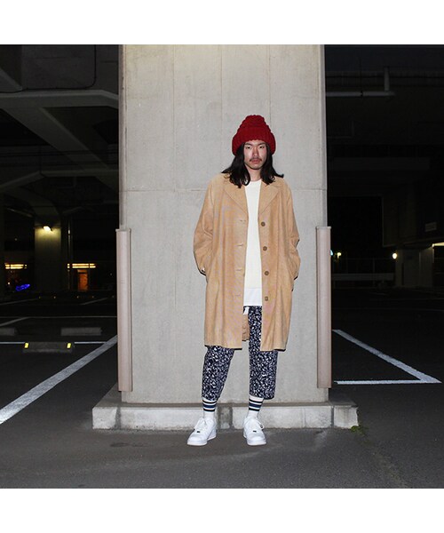 Vintage Clothing(ヴィンテージクロージング)の「Over Chester Coat(ジャケット/アウター・Beige・One)」の8枚目の写真