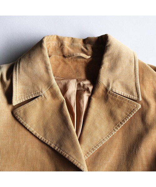 Vintage Clothing(ヴィンテージクロージング)の「Over Chester Coat(ジャケット/アウター・Beige・One)」の3枚目の写真
