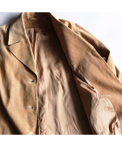Vintage Clothing(ヴィンテージクロージング)の「Over Chester Coat(ジャケット/アウター・Beige・One)」の7枚目の写真