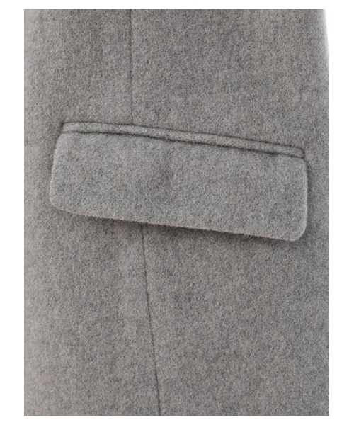 KiwaSylphy（キワシルフィー）の「wool mossa chester LCT（ジャケット/アウター・ライトグレー/キャメル/ネイビー・F）」の8枚目の写真