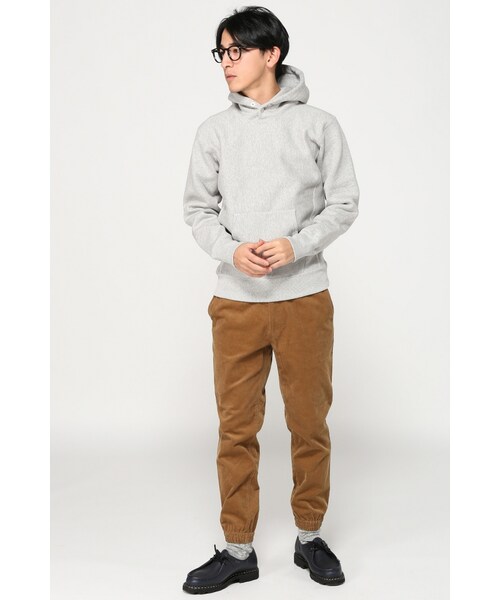 EDIFICE(エディフィス)の「ストレッチコーデュロイ シャーリングイージー(パンツ・メンズ・ブラック/グレーA/ナチュラル/ブラウン/カーキ・44/46/48)」の9枚目の写真