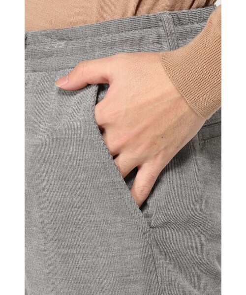 EDIFICE(エディフィス)の「ストレッチコーデュロイ シャーリングイージー(パンツ・メンズ・ブラック/グレーA/ナチュラル/ブラウン/カーキ・44/46/48)」の16枚目の写真