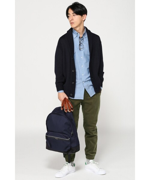 EDIFICE(エディフィス)の「ストレッチコーデュロイ シャーリングイージー(パンツ・メンズ・ブラック/グレーA/ナチュラル/ブラウン/カーキ・44/46/48)」の10枚目の写真