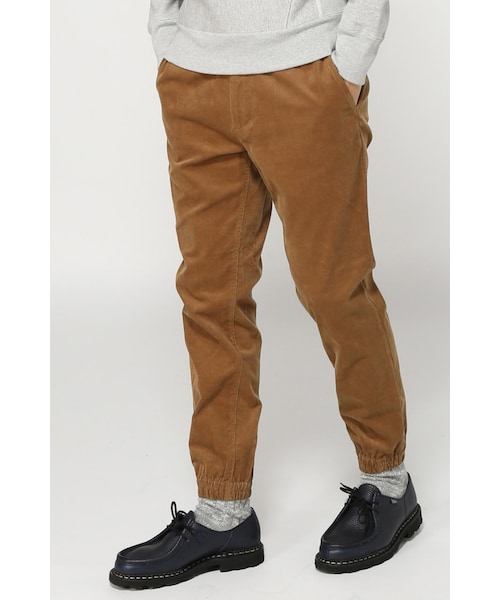 EDIFICE(エディフィス)の「ストレッチコーデュロイ シャーリングイージー(パンツ・メンズ・ブラック/グレーA/ナチュラル/ブラウン/カーキ・44/46/48)」の4枚目の写真