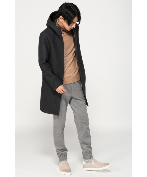 EDIFICE(エディフィス)の「ストレッチコーデュロイ シャーリングイージー(パンツ・メンズ・ブラック/グレーA/ナチュラル/ブラウン/カーキ・44/46/48)」の7枚目の写真