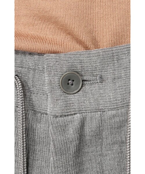 EDIFICE(エディフィス)の「ストレッチコーデュロイ シャーリングイージー(パンツ・メンズ・ブラック/グレーA/ナチュラル/ブラウン/カーキ・44/46/48)」の18枚目の写真