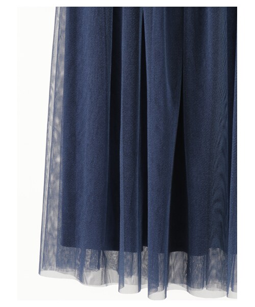 earth music&ecology（アースミュージックアンドエコロジー）の「【Special Price】デニムライクチュールミディスカート（スカート・インディゴ・F）」の6枚目の写真