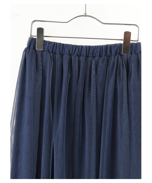 earth music&ecology（アースミュージックアンドエコロジー）の「【Special Price】デニムライクチュールミディスカート（スカート・インディゴ・F）」の4枚目の写真
